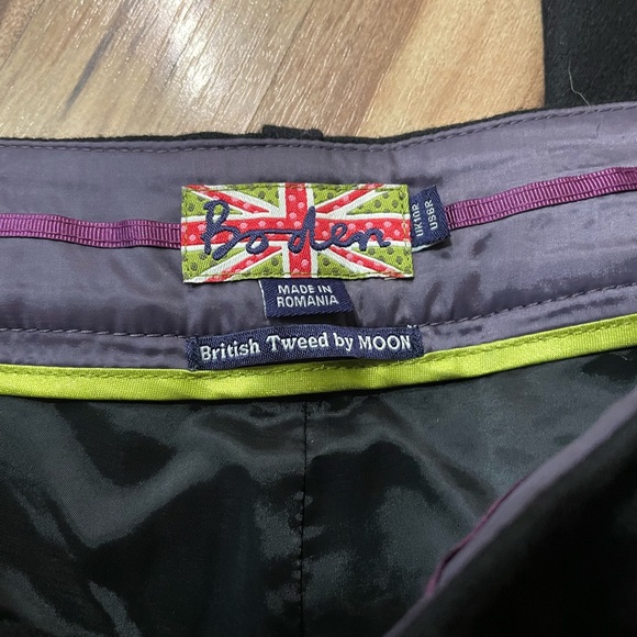 Boden British Tweed By Moon Trousers Sz 6 - Picture 4 of 7